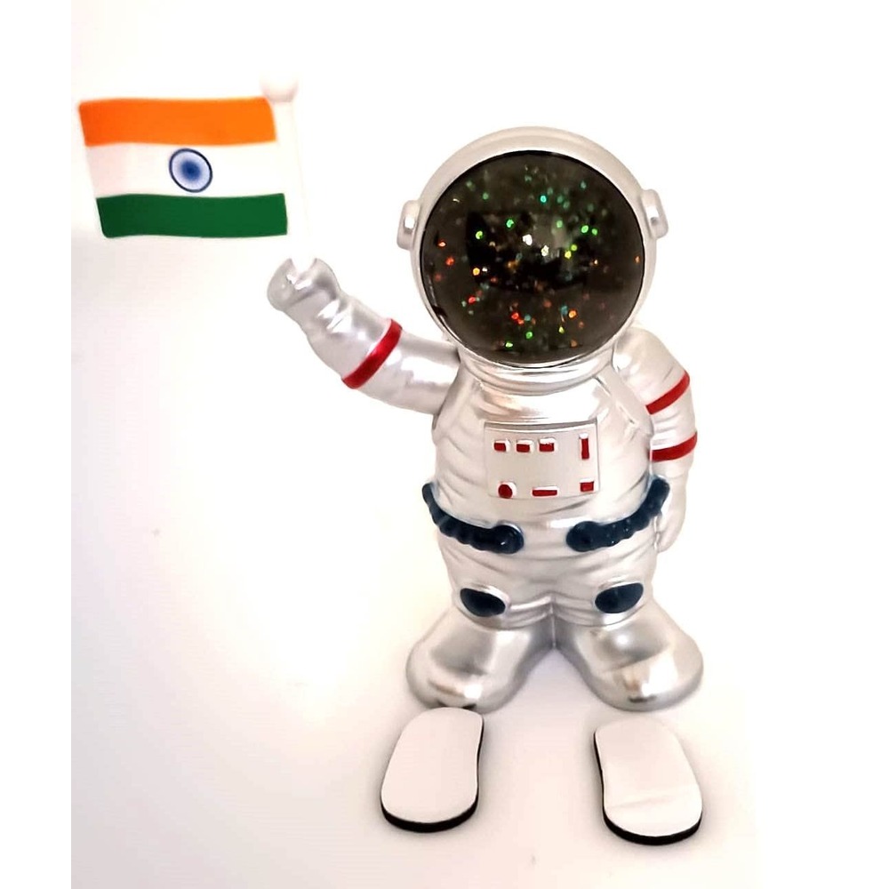 Planet Resin Statues Space Gifts for Car - white